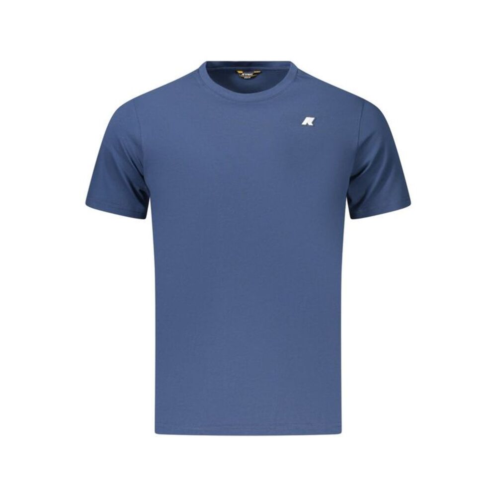 K-WAY Blue Cotton Men's Men's T-Shirt